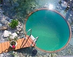 натуральный плавательный бассейн