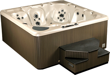 СПА бассейн Beachcomber Hybrid Edition 740, размер 226х226х97 см